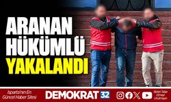 Aranan Hükümlü Yakalandı