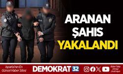 ARANAN ŞAHIS YAKALANDI