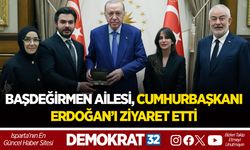 BAŞDEĞİRMEN AİLESİ, CUMHURBAŞKANI ERDOĞAN’I ZİYARET ETTİ