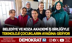 BELEDİYE VE KOZA AKADEMİ İŞ BİRLİĞİYLE TEKNOLOJİ ÇOCUKLARIN AYAĞINA GİDİYOR