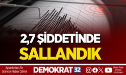 2,7 ŞİDDETİNDE SALLANDIK