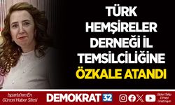 TÜRK HEMŞİRELER DERNEĞİ İL TEMSİLCİLİĞİNE ÖZKALE ATANDI