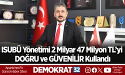ISUBÜ Yönetimi 2 Milyar 47 Milyon TL’yi DOĞRU ve GÜVENİLİR Kullandı