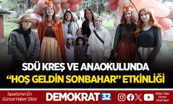 SDÜ KREŞ VE ANAOKULUNDA “HOŞ GELDİN SONBAHAR” ETKİNLİĞİ