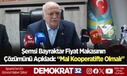 Şemsi Bayraktar Fiyat Makasının Çözümünü Açıkladı: “Mal Kooperatifte Olmalı”