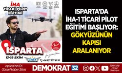ISPARTA’DA İHA-1 TİCARİ PİLOT EĞİTİMİ BAŞLIYOR: GÖKYÜZÜNÜN KAPISI ARALANIYOR