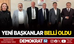 İKİ İLÇEDE YENİ BAŞKANLAR BELLİ OLDU