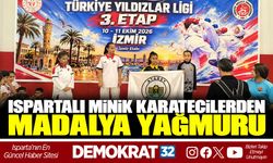 ISPARTALI MİNİK KARATECİLERDEN MADALYA YAĞMURU
