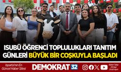 ISUBÜ ÖĞRENCİ TOPLULUKLARI TANITIM GÜNLERİ BÜYÜK BİR COŞKUYLA BAŞLADI