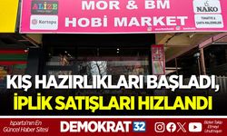 KIŞ HAZIRLIKLARI BAŞLADI, İPLİK SATIŞLARI HIZLANDI