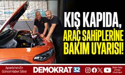 Kış Kapıda, Araç Sahiplerine Bakım Uyarısı