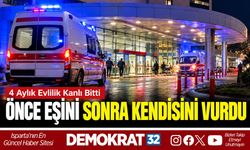 4 Aylık Evlilik Kanlı Bitti: Önce Eşini Sonra Kendisini Vurdu