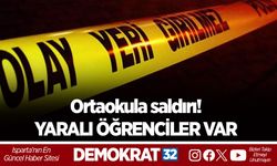 ORTAOKULA SALDIRI! YARALI ÖĞRENCİLER VAR