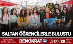 SALTAN ÖĞRENCİLERLE BULUŞTU