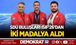 SDÜ BULUŞLARI ISIF’26’DAN İKİ MADALYA ALDI