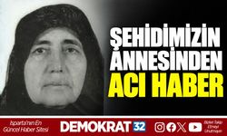 Şehidimizin Annesinden Acı Haber