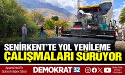 SENİRKENT’TE YOL YENİLEME ÇALIŞMALARI SÜRÜYOR