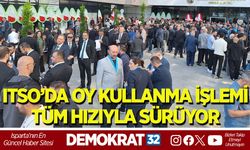 ITSO’DA OY KULLANMA İŞLEMİ TÜM HIZIYLA SÜRÜYOR