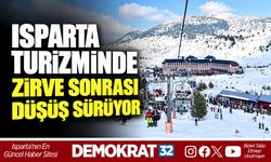 ISPARTA TURİZMİNDE ZİRVE SONRASI DÜŞÜŞ SÜRÜYOR