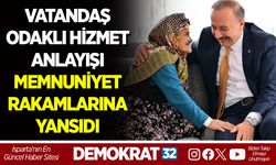 VATANDAŞ ODAKLI HİZMET ANLAYIŞI MEMNUNİYET RAKAMLARINA YANSIDI