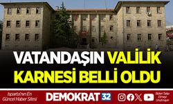 VATANDAŞIN VALİLİK KARNESİ BELLİ OLDU