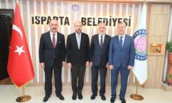 Bilal Erdoğan’dan Isparta Belediyesi’ne ziyaret