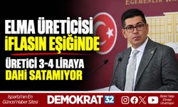 Elma Üreticisi İflasın Eşiğinde: Üretici 3-4 Liraya Dahi Satamıyor