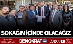 YENİ PARTİ’DE MAZBATA TÖRENİ: SOKAĞIN İÇİNDE OLACAĞIZ