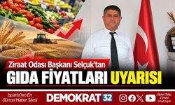 Ziraat Odası Başkanı Selçuk’tan Gıda Fiyatları Uyarısı