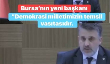 Demokrasi milletimizin temsil vasıtasıdır