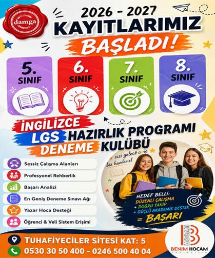 2026-2027 kayıtlarımız başladı