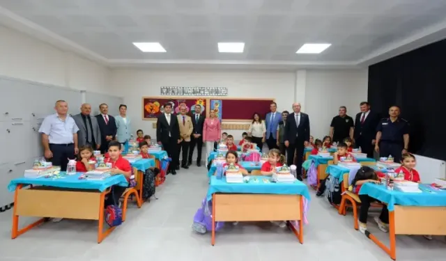 Burdur'da 41 bin 405 öğrenci için ders zili çaldı