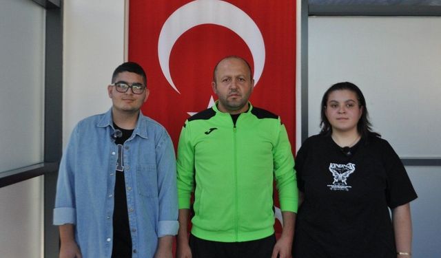 Goalball sporu ile hayatları değişen görme engelli kardeşler aynı anda üniversite hayaline ulaştı
