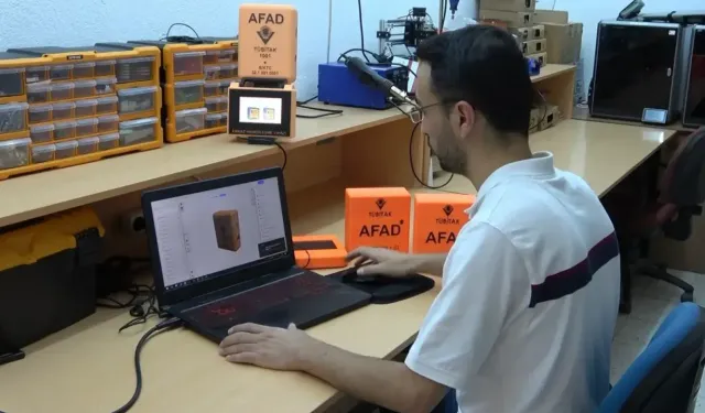 Kendini deprem anında enkazda hisseden mühendis, hayat kurtaran sistem geliştirdi