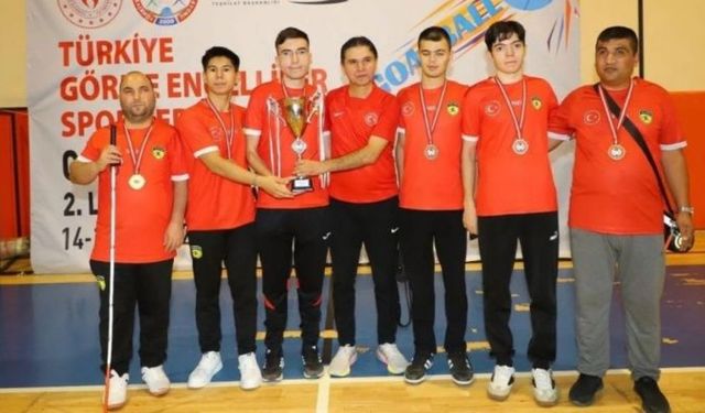 Isparta Görme Engelliler Spor Kulübü Goalball’da 2. Lig’e yükseldi