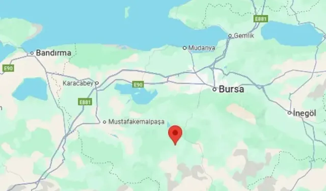 Bursa'da deprem oldu: Kandilli Rasathanesi duyurdu