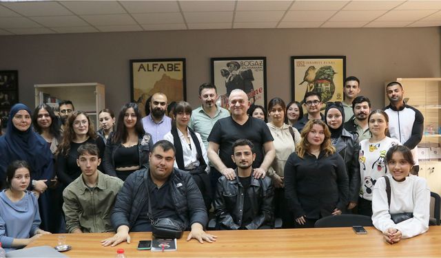 SDÜ’de Gazeteci Sami Altınkaya ile Söyleşi Düzenlendi