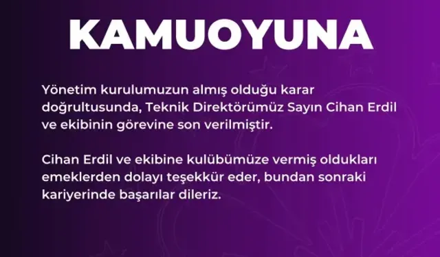 ISBAŞ Isparta32spor’un Rakibinde Şok Ayrılık