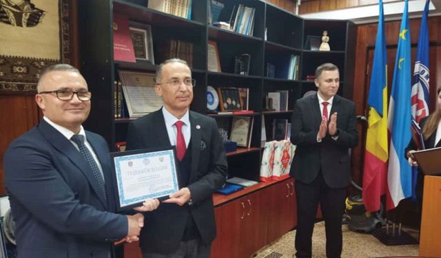 Rektör Prof. Dr. Mehmet Saltan Moldova’da İş Birliği Adımları Attı