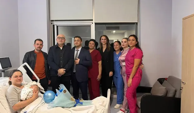 Eğirdir Devlet Hastanesi’nde ilk doğum gerçekleşti