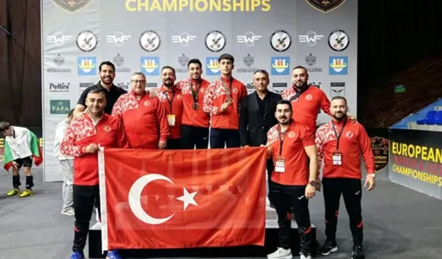 Isparta’lı Halterci Mustafa Erdoğan Avrupa 3.’sü Oldu