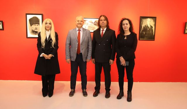 “10 Kasım Atatürk’ü Anma Günü Sergisi” Açıldı