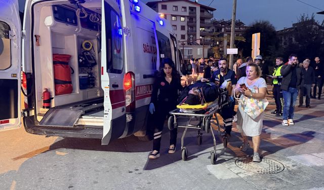 Gazipaşa'da otomobil ile motosiklet çarpıştı: 1 yaralı