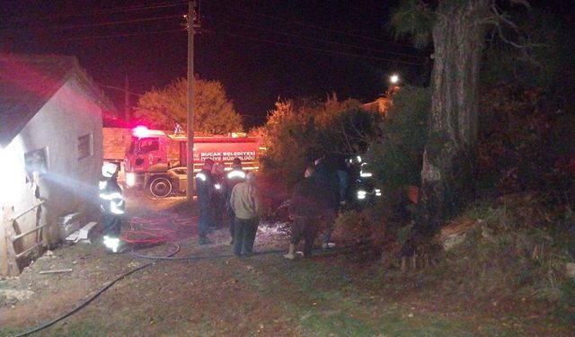 Bucak'ta arazi yangını