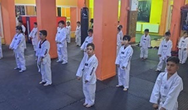 Eğirdir’de Taekwondo yetenek taramaları