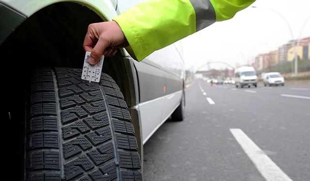 Kış lastiği zorunluluğu başladı