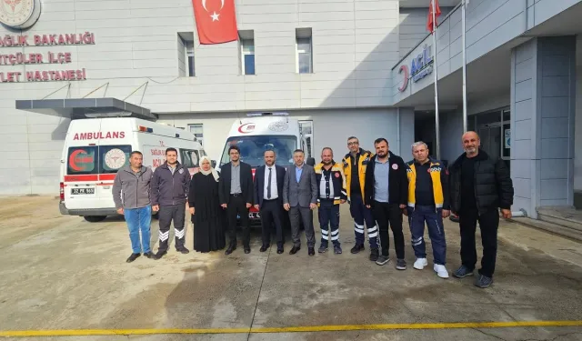 Sütçüler Devlet Hastanesi’ne yeni 4x4 ambulans hizmete girdi