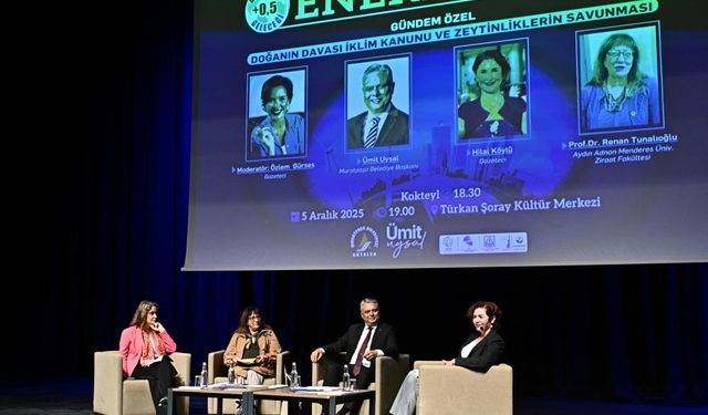 Gündem Özel'de "Doğanın Davası: İklim Kanunu ve Zeytinliklerin Savunması"