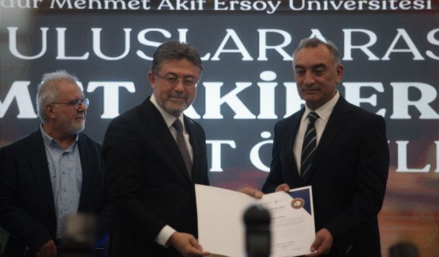 Bakan Yumaklı: "Burdur'a son 23 yılda 48 milyar liralık destek verdik ve yatırım yaptık"