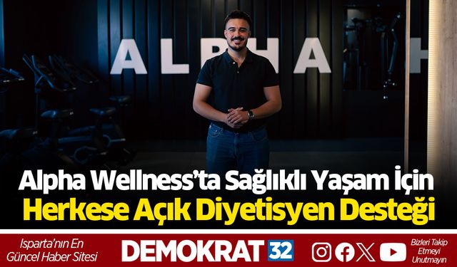 Alpha Wellness’ta Sağlıklı Yaşam İçin Herkese Açık Diyetisyen Desteği